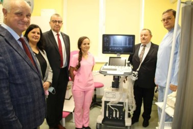 Odbiór nowego aparatu USG w Szpitalu Powiatowym w Jarocinie