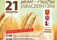 Plakat Dożynki Gminno-Powiatowe w Jaraczewie