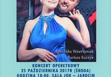 koncert operetkowy - plakat