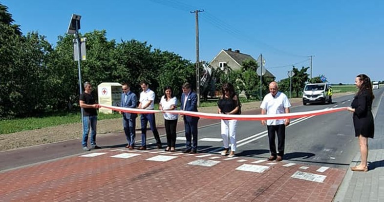 Otwarcie przebudowanej drogi Golina-Potarzyca-Rusko.