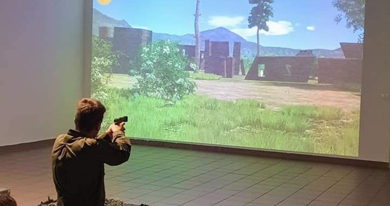Wirtualna strzelnica w ZSP2 w Jarocinie