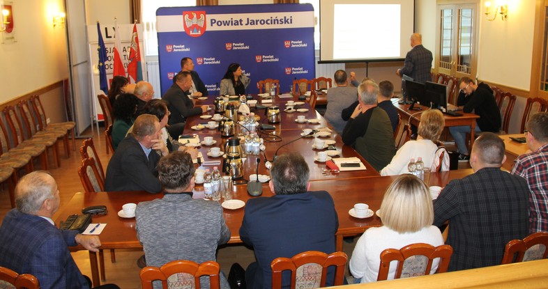 Spotkanie konsultacyjno-informacyjne w sprawie sytuacji bieżącej Szpitala Powiatowego w Jarocinie 